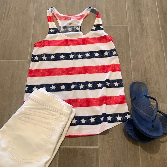 Arizona Jean Company Tops - Arizona red, white, and blue tank! Perfect for the 4th coming up.